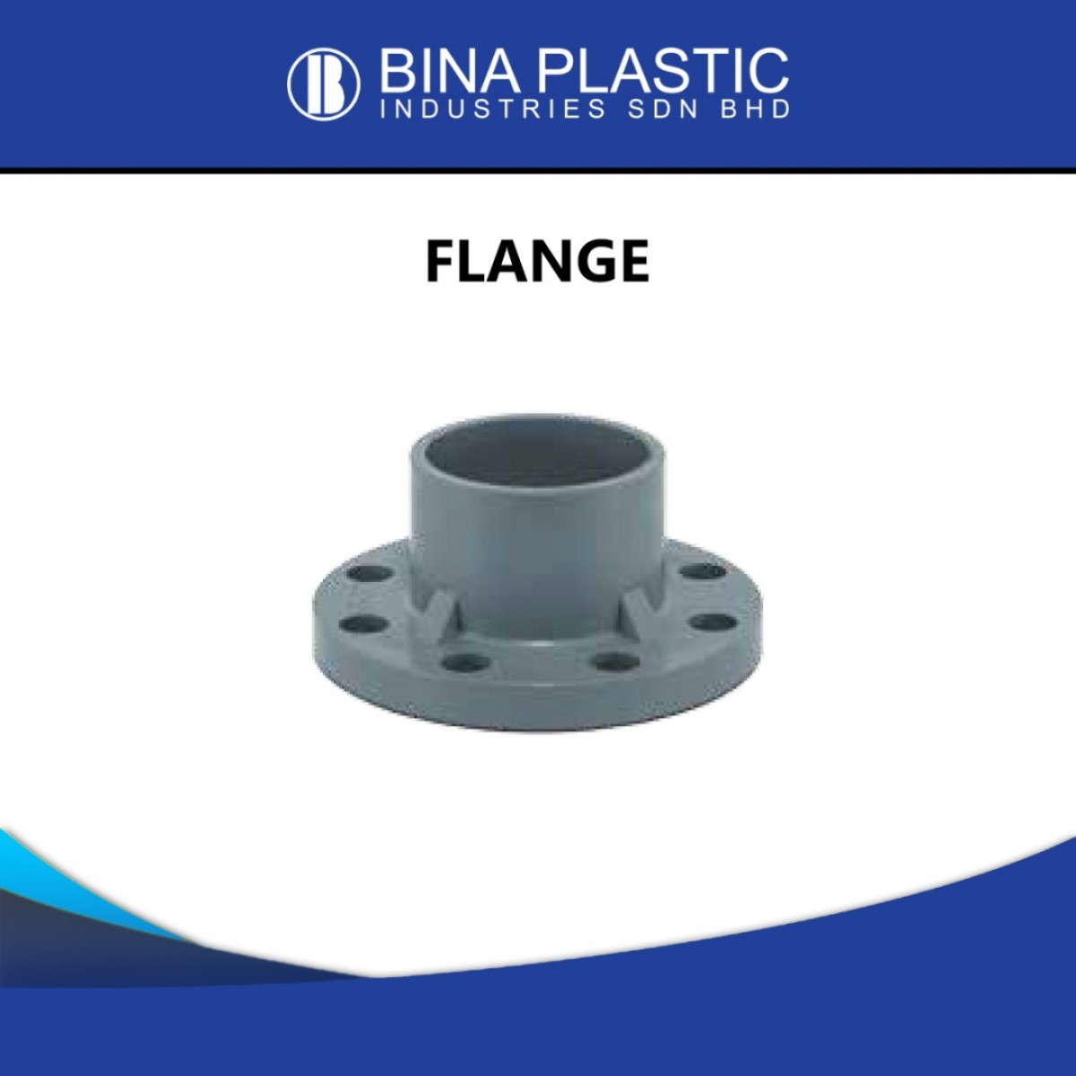 Bina Plastic Upvc Pressure Fittings Flange Mm