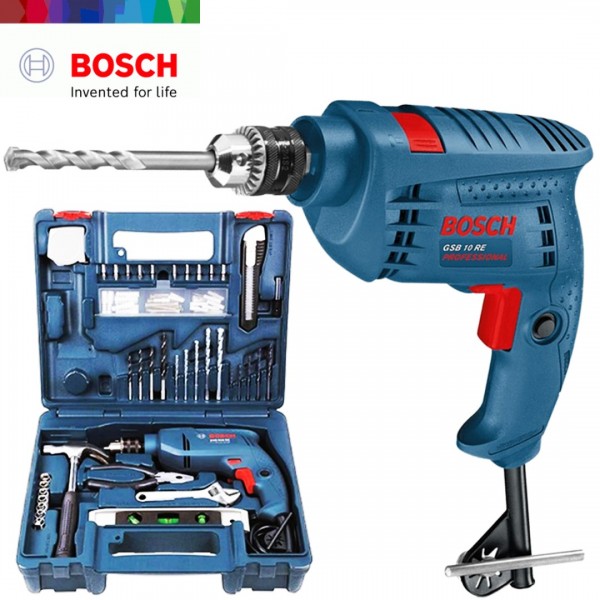 Bosch Gsb Re Impact Drill Professional W Pcs Accessories