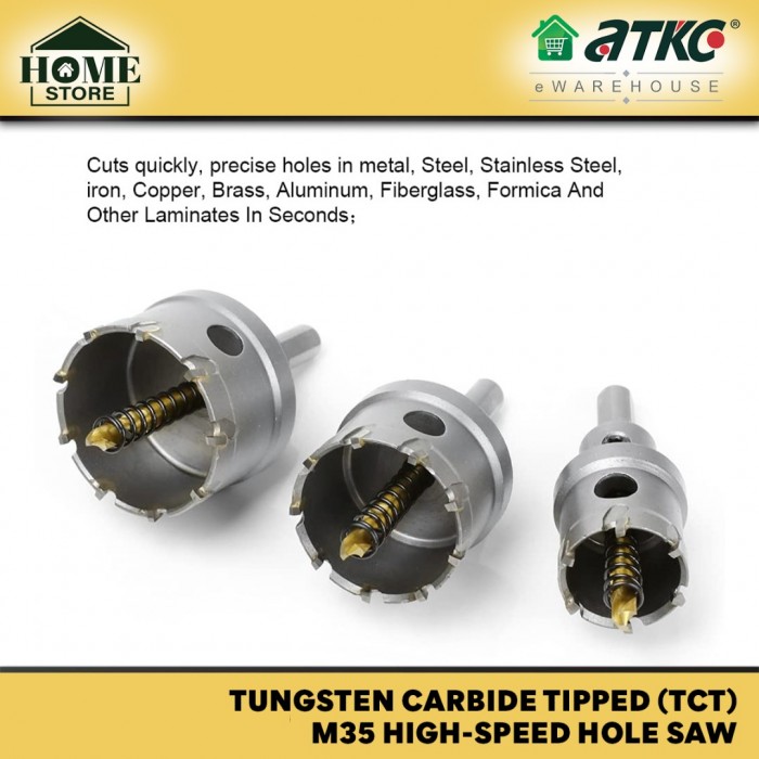 Home Store Tungsten Carbide Tipped Tct M High Speed Hole Saw Mm