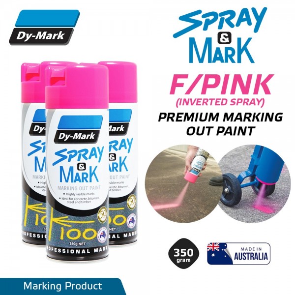 Dy Mark Spray Mark Premium Marking Out Paint Inverted Spray G