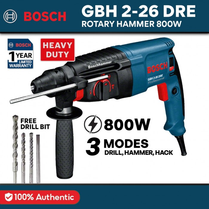 GBH 2-26 DRE Rotary Hammer with SDS plus