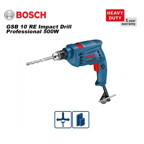 Bosch Gsb 10 Re Impact Drill Professional 500w Blow Mode With