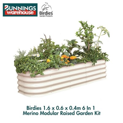 Bunnings Birdies #3321392 1200 x 400 x 500mm Heritage Elevated Planter