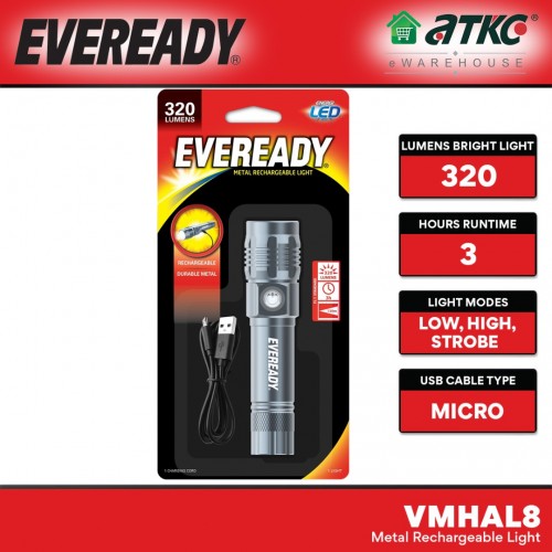 eveready led rechargeable light