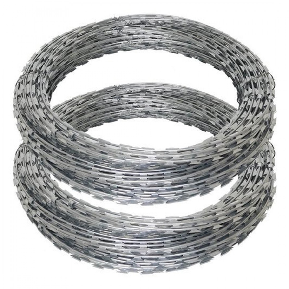 Home Store Galvanised Concertina Barbed Tape 10KG 500MM (D) x 10M (L)