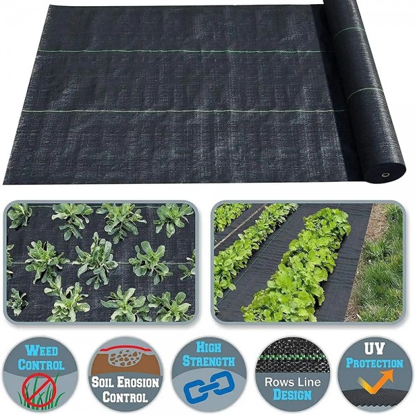 Home Store Weedmat Landscape Fabric Durable Outdoor Gardening Weed ...