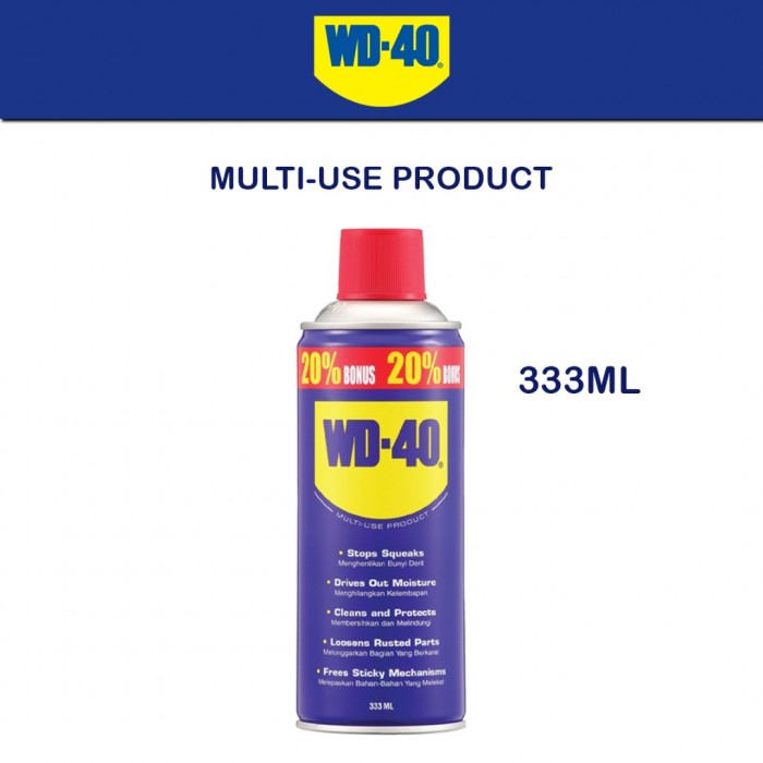 WD-40, Multifunction Lubricant Spray Can, 330 Ml