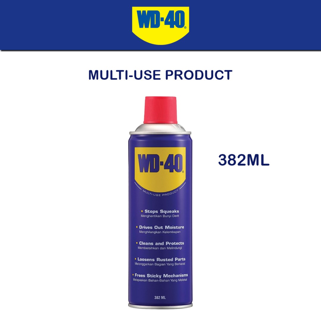 WD-40 Multi-Use Lubricant 2 Units 382 ml / 11 oz