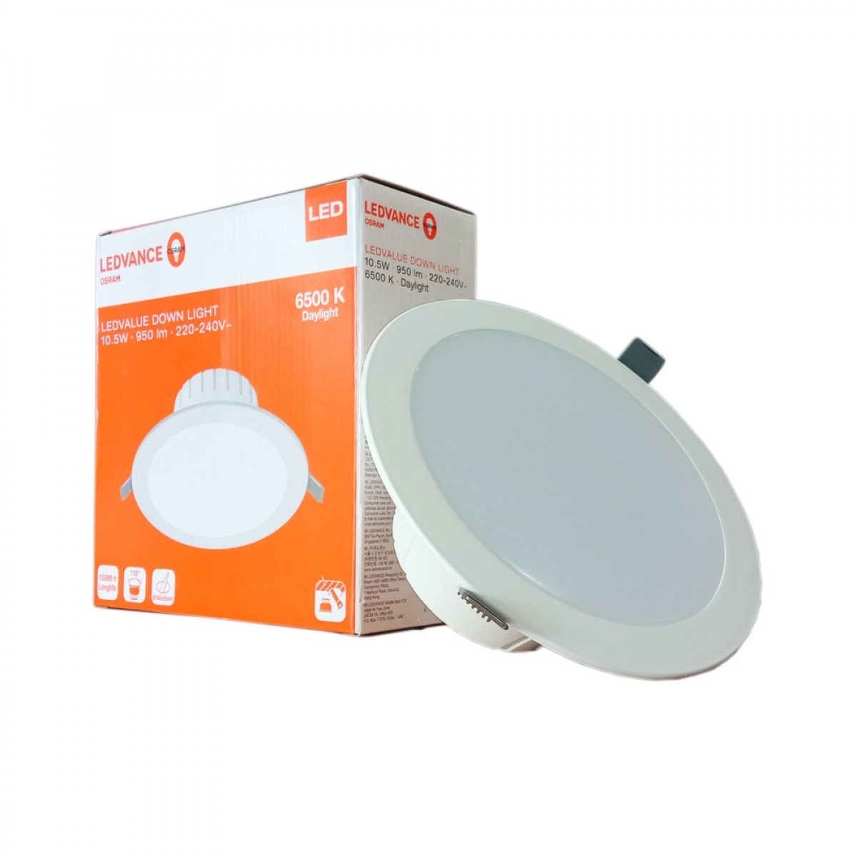 Osram Ledvance Led Value Downlight 10 5w 179mm D X 70mm