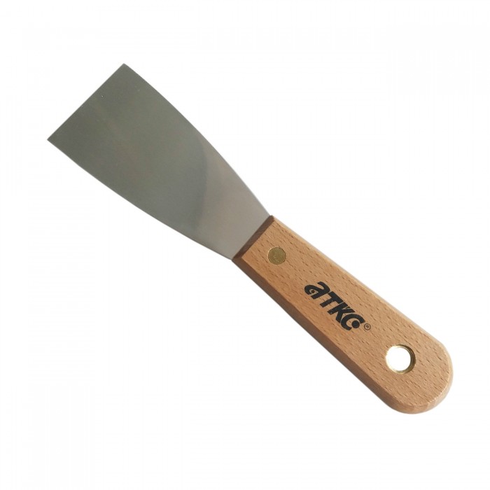 Besi & Logam #PK020 Scraper Putty Knife with Wooden Handle 2