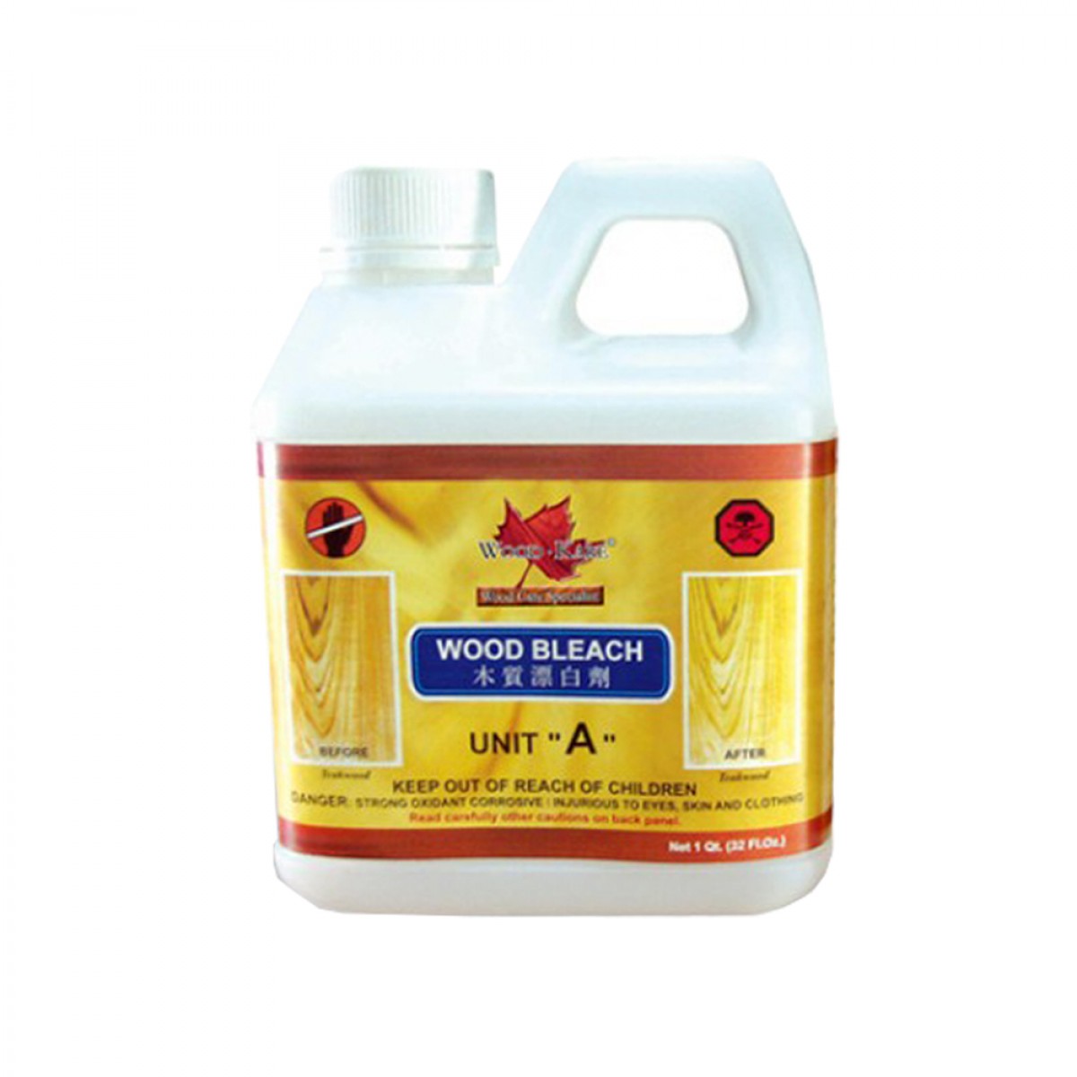 Wood-Kare Wood Bleach A + B (Twin) 1L