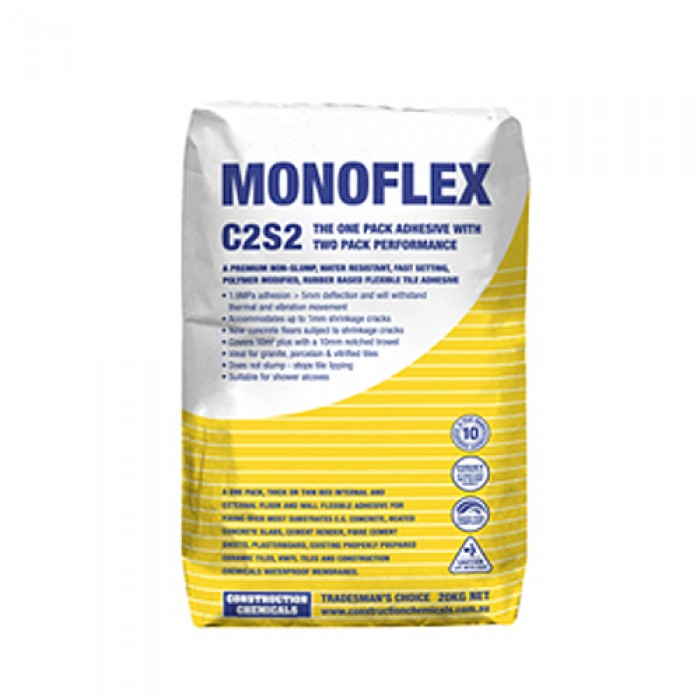 Dribond Monoflex Premium Non Slump Water Resistant Fast Setting