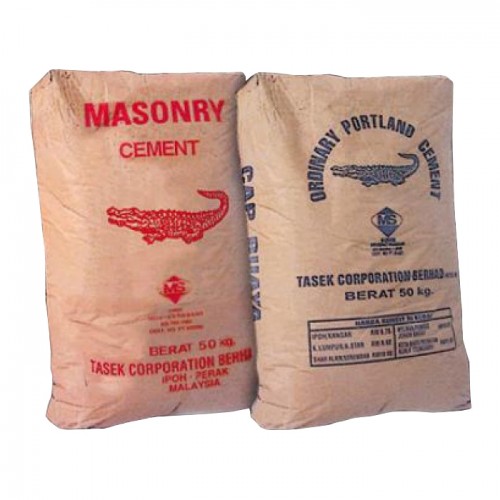 Cemet 50KG - Tasek Ordinary Portland Cement (OPC)