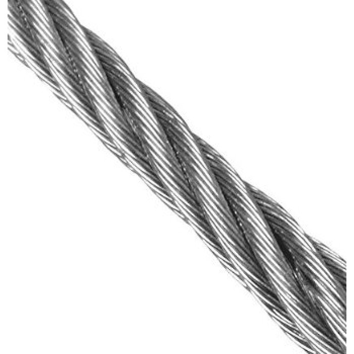 Galvanized Steel Wire Rope 6 (S) x 24 (W) 8.0MM (D) x 140M (L)